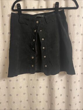Suede Zara Mini Skirt